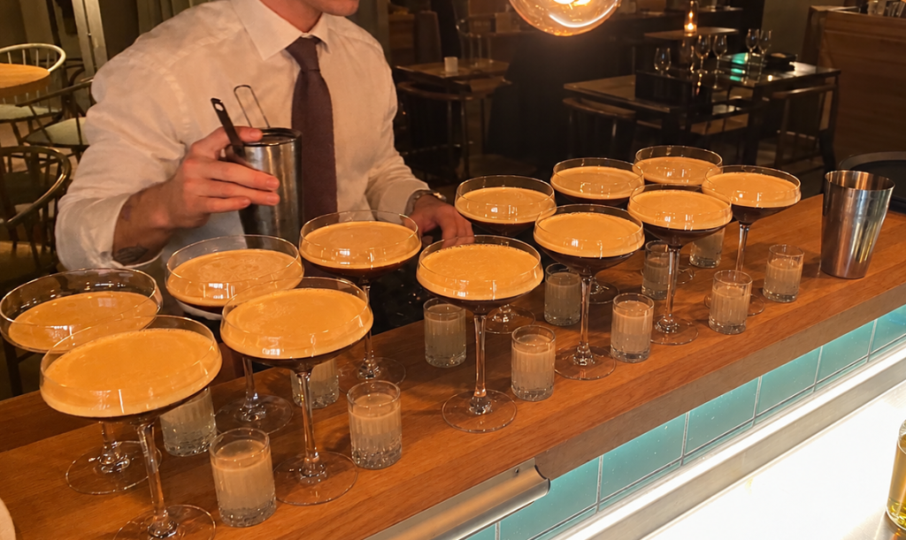 Espresso Martini og Slippery Nipple
Nytår, Holte